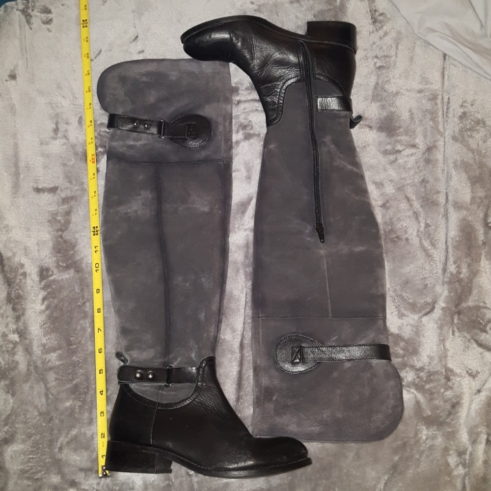 🖤DONATED🖤Over the knee boots. Leather/suede.
